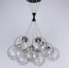 Підвісний світильник Transparent Bubbles на 9 плафонів з металевою ниткою 371/9
