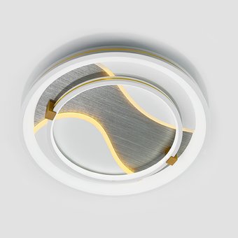 Люстра світлодіодна кругла Люстра з пультом V X5028 Wh