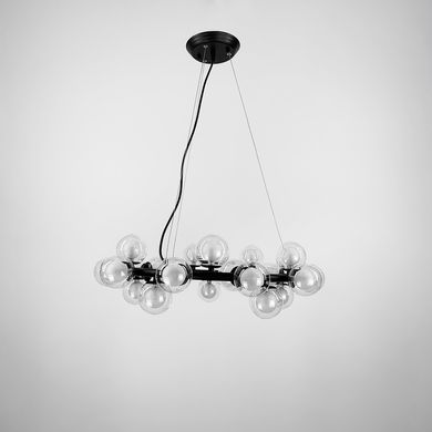 Подвесной светильник Bubble Round в черном корпусе 690/25 BK