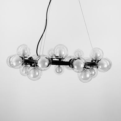 Подвесной светильник Bubble Round в черном корпусе 690/25 BK