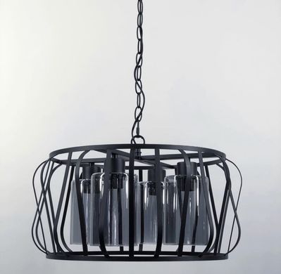 Современный светильник в корпусе черного цвета на 4 плафона 12682/4