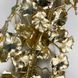 Видовжена золота бра у флористичних мотивах WB 5045