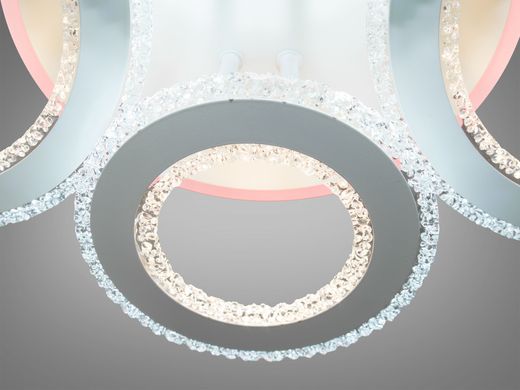 Светодиодная люстра Люстра с пультом MX2745/2+2WH LED 3color