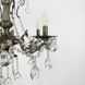 Підвісна кришталева люстра Crystal Life у бронзовому корпусі на 6 ламп 11549/6