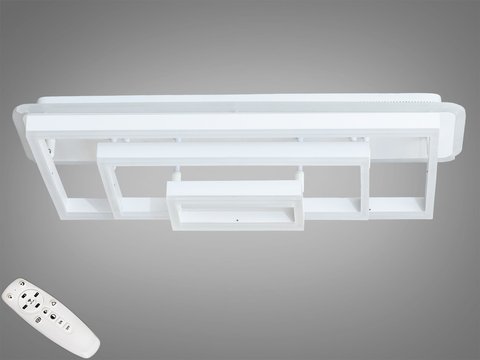 Люстра з пультом керування 7007WH LED 3color