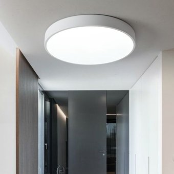 Світлодіодний круглий Smart-світильник білого кольору до 18 м² Onix 60W R White/White