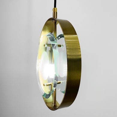 Подвесной светильник Brille с изумрудным стеклом AT 435
