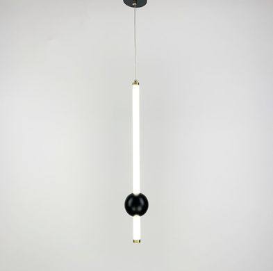 Led світильник Tube&Ball в чорному кольорі YG 517A/1 VL BK