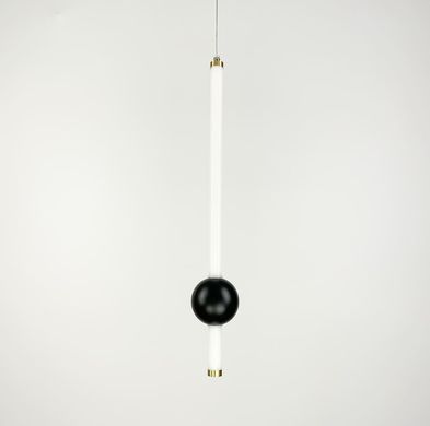 Led світильник Tube&Ball в чорному кольорі YG 517A/1 VL BK
