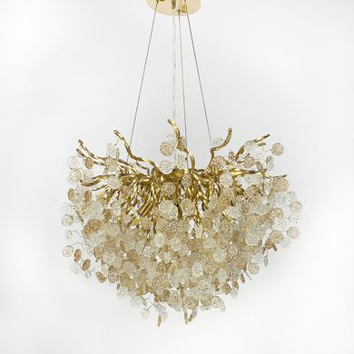 Изысканная серия светильников в золотистом цвете корпуса с каскадными пластинами MD 9046 GD