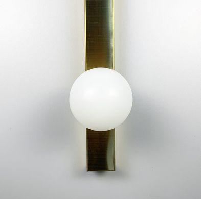 Линейный настенный светильник со спотом и матовым плафоном G 5703-800 AB