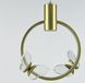 Изысканный светильник в форме кольца с подсветкой на 2 бабочки C 1201-2