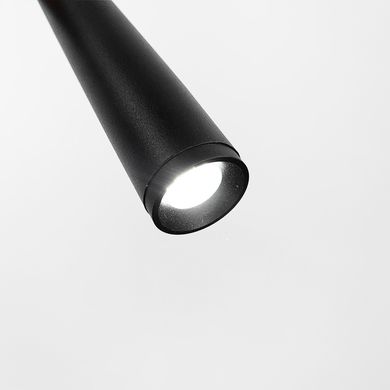 Світильник NUT ONE у чорному корпусі в стилі модерн MJ 123/550 BK