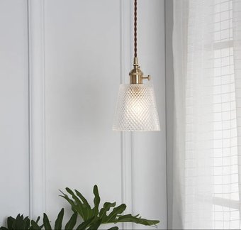 Подвесной светильник в винтажном стиле J 064