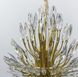 Хрустальная золотая люстра реплика Lily Buds на 9 ламп MD 8058 S Gold