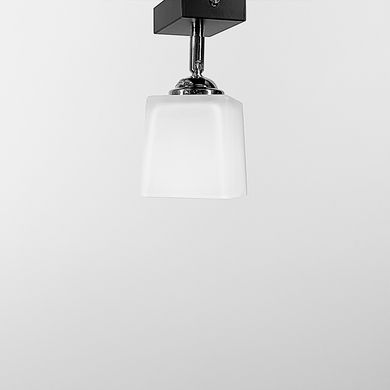 Светильник в черном или белом корпусе на 2 плафона 51203/1