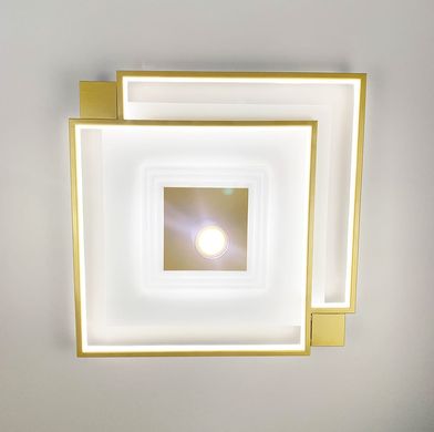 Стельова LED люстра квадратної форми 310/500*500