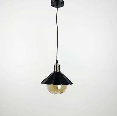 Подвесной светильник в стиле LOFT с янтарным плафоном 11683/1 AM