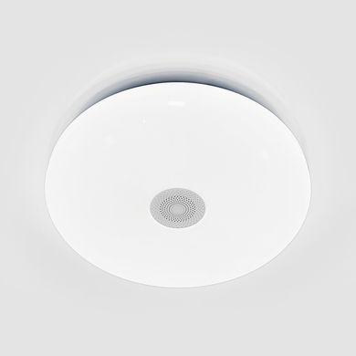 Світлодіодний смарт-світильник білий з пультом+блютуз колонка до 15 м² MUSIC RGB 60W R-APP