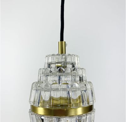 Кришталевий світлодіодний світильник золотого кольору SGA 9