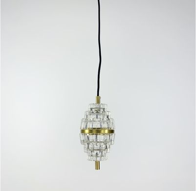 Хрустальный светодиодный светильник золотого цвета SGA 9