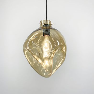 Підвісний світильник Tramonto з янтарним плафоном 0588/1A amber