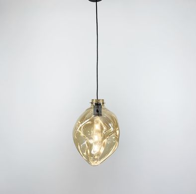 Подвесной светильник Tramonto с янтарным плафоном 0588/1A amber
