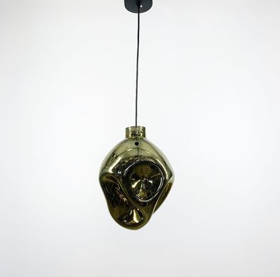 Підвісний світильник Tramonto з плафоном золотого кольору 0588/1L gold