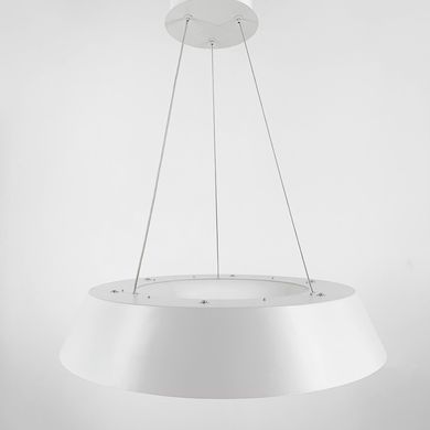 LED светильник подвесной круглый в белом корпусе. 12104 P-500 P WT