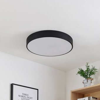Світлодіодний Smart-світильник круглий в чорному обіті до 18 м² Onix 60W R Black