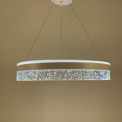 Дизайнерская белая LED люстра 902-500 WH