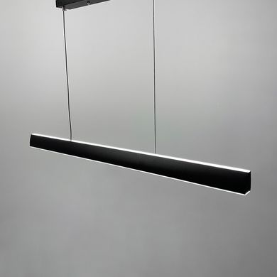 Линейный черный LED светильник с двухсторонним светом H 36L