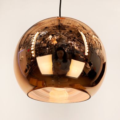 Серія дизайнерських підвісних світильників Copper Shade у 3-х розмірах A 366 Rose Gold