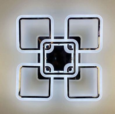 Потолочная люстра LED на 4+1 рожка квадратной формы A 2400/4+1 RGB CR