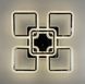 Стельова люстра LED на 4+1 ріжки квадратної форми A 2400/4+1 RGB CR
